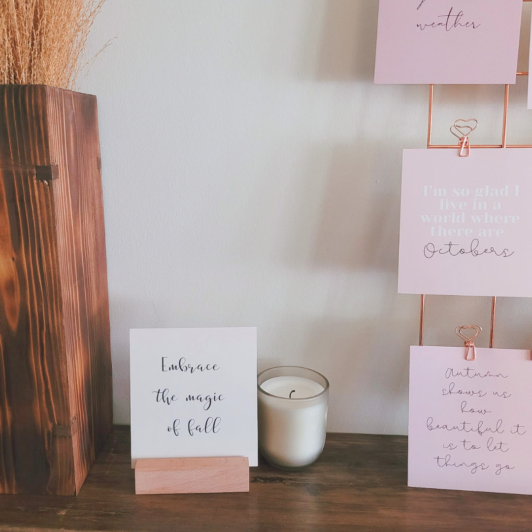 Autumn Mood Board Cards