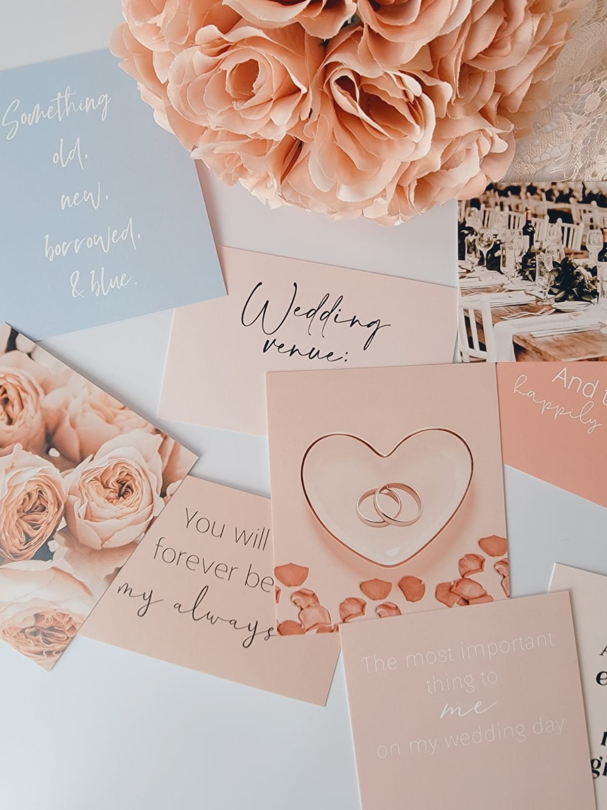 Wedding Vision Board Cards