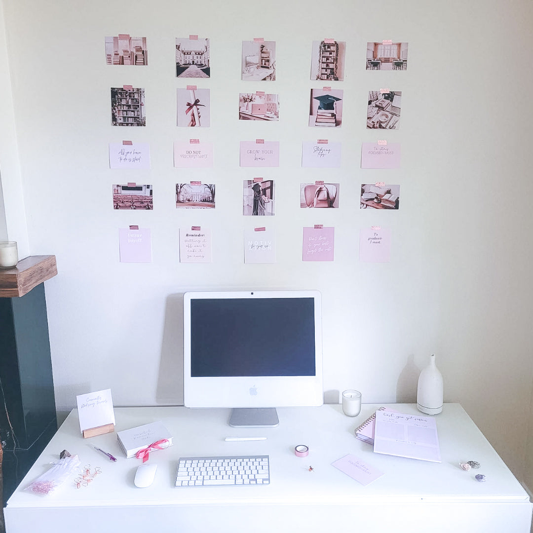 Study Vision Board Cards
