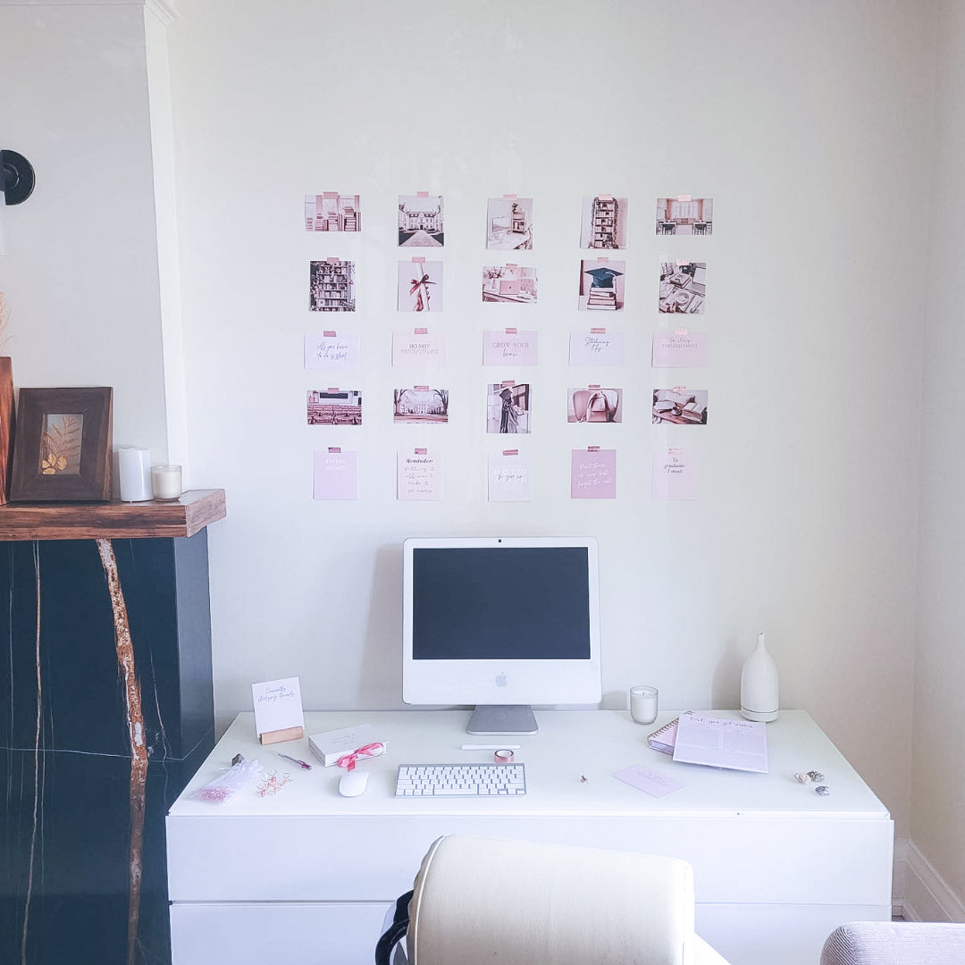 Study Vision Board Cards