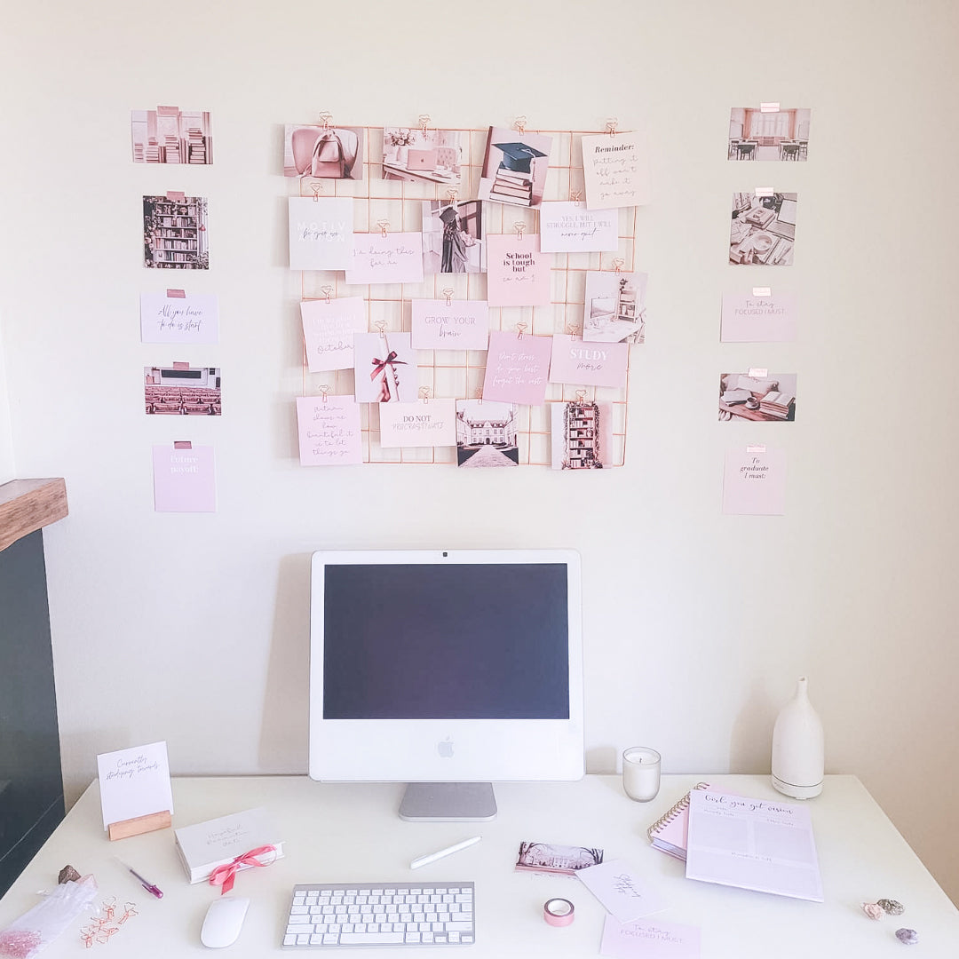Study Vision Board Cards