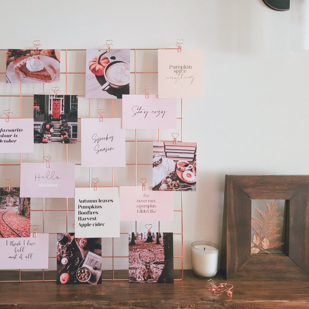 Autumn Mood Board Cards