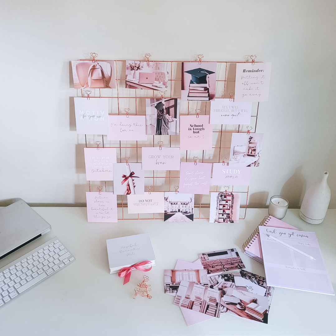 Study Vision Board Cards