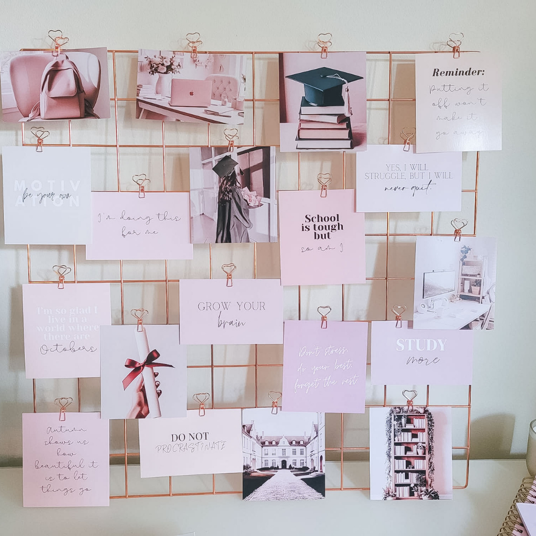 Study Vision Board Cards