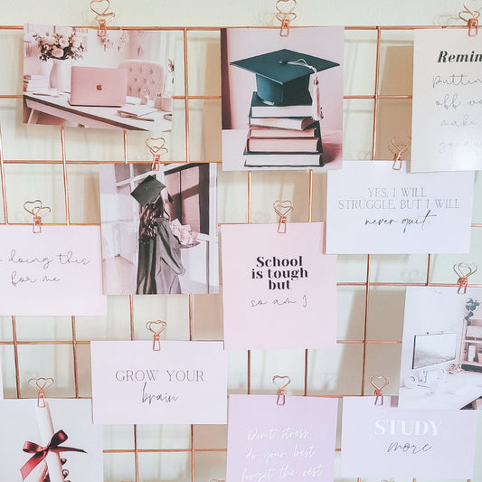 Study Vision Board Cards