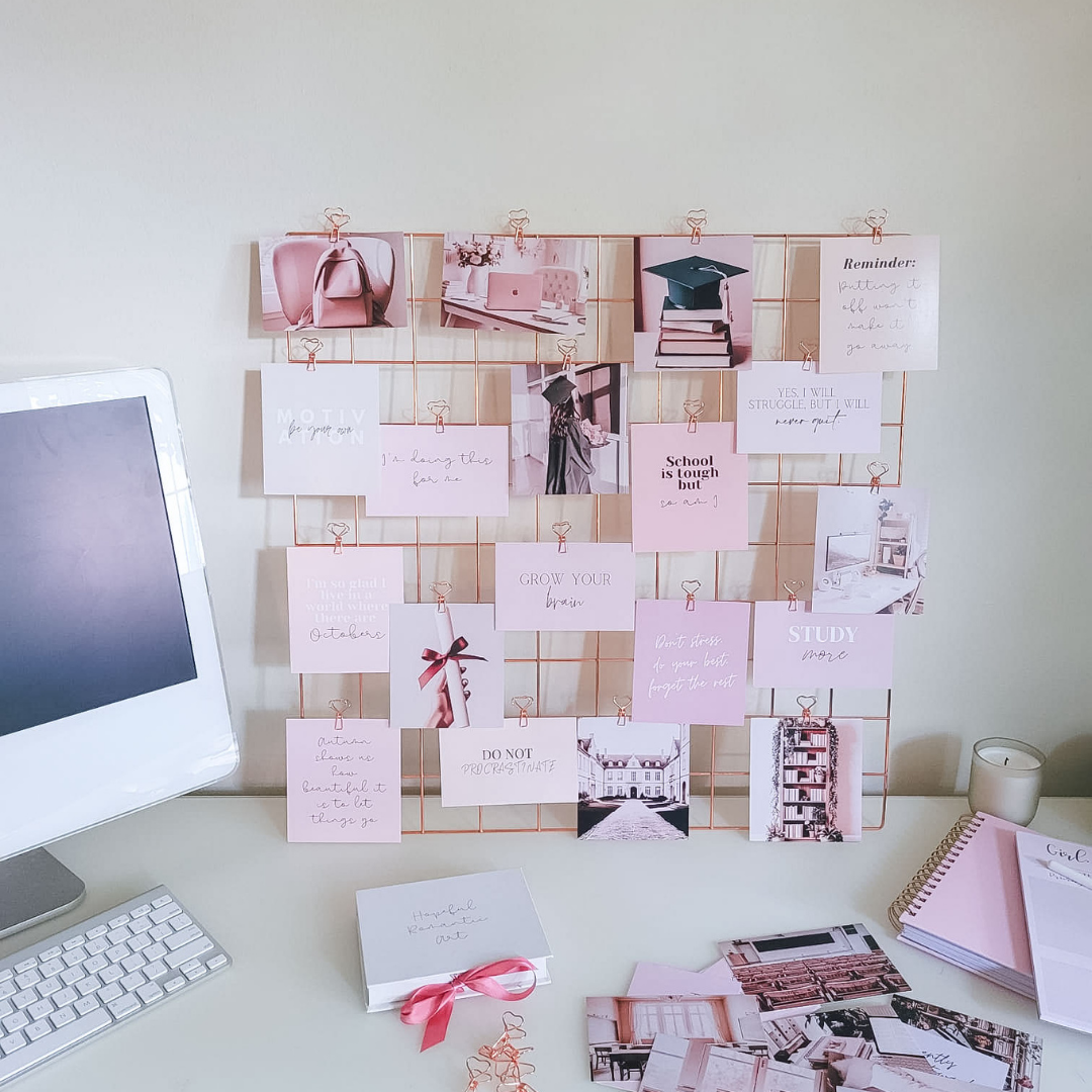 Study Vision Board Cards