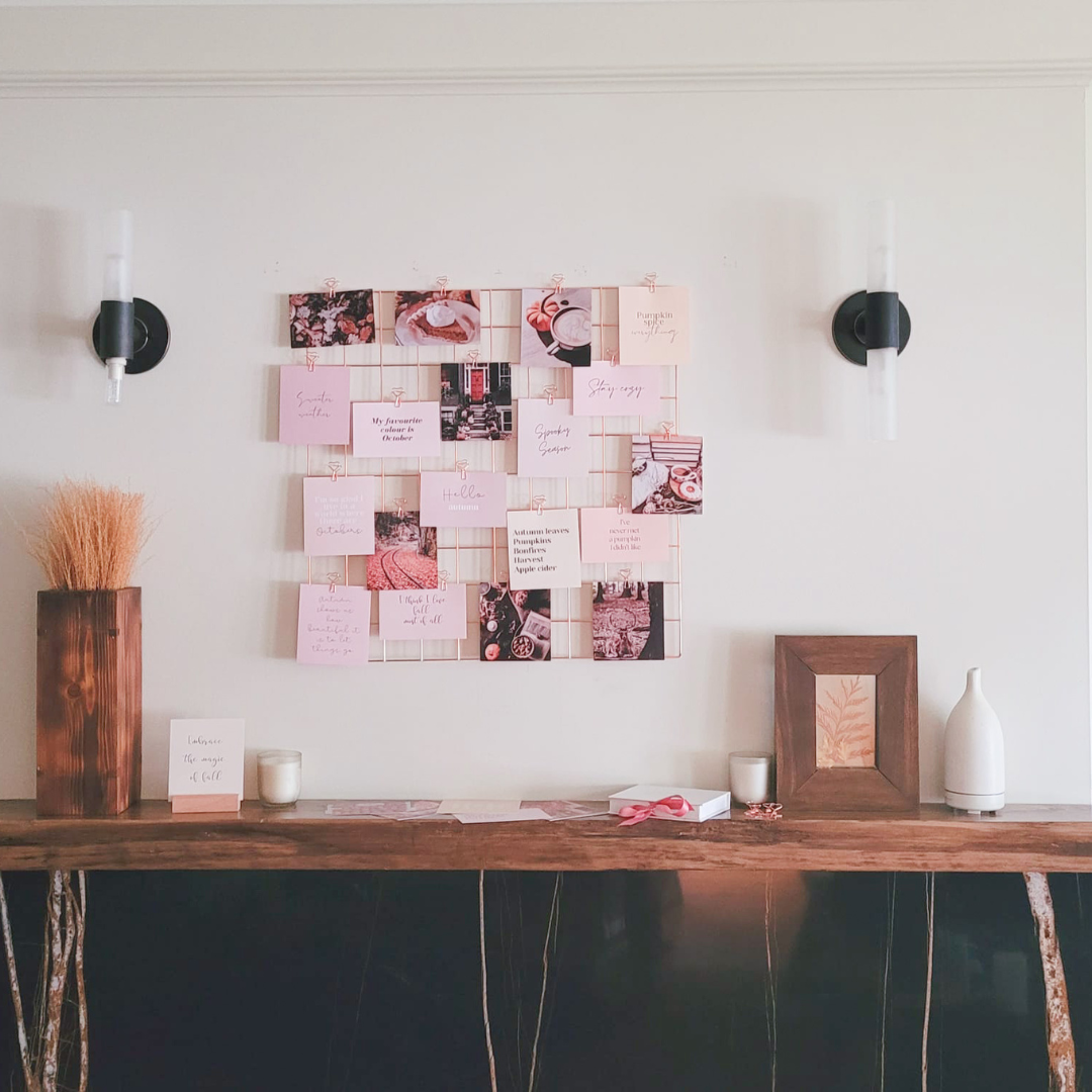 Autumn Mood Board Cards