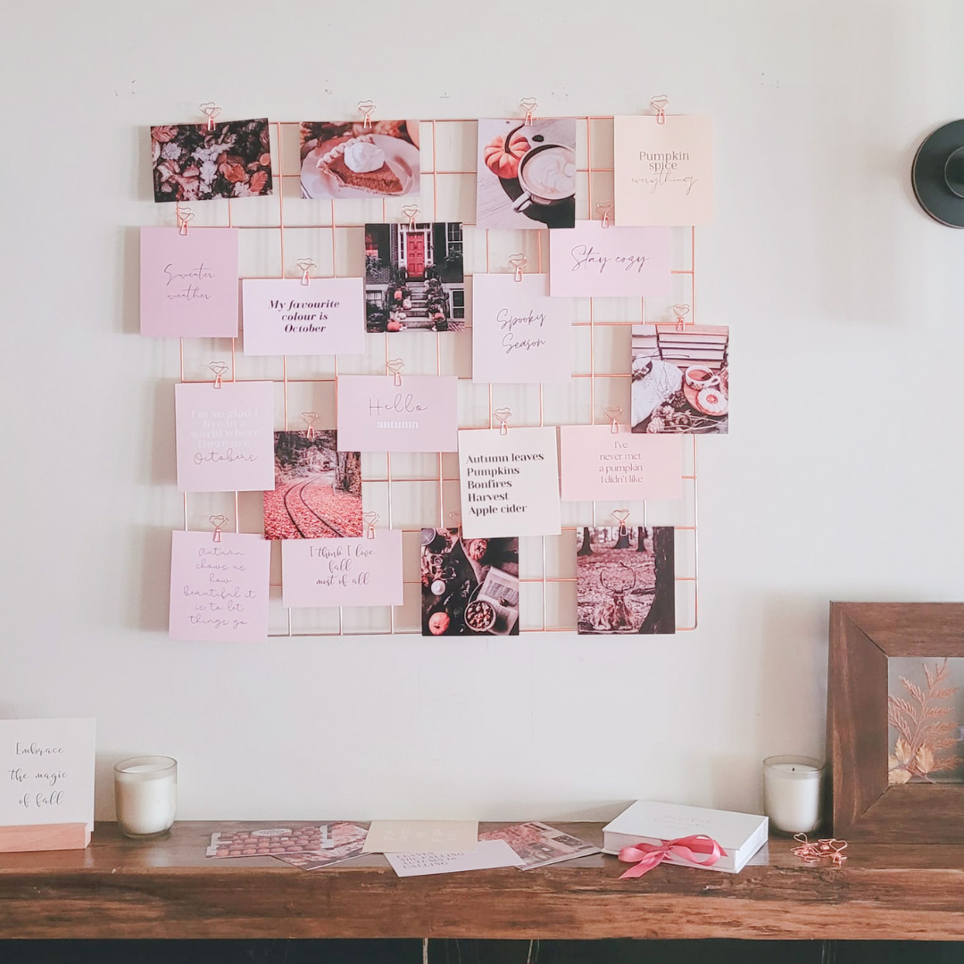 Autumn Mood Board Cards