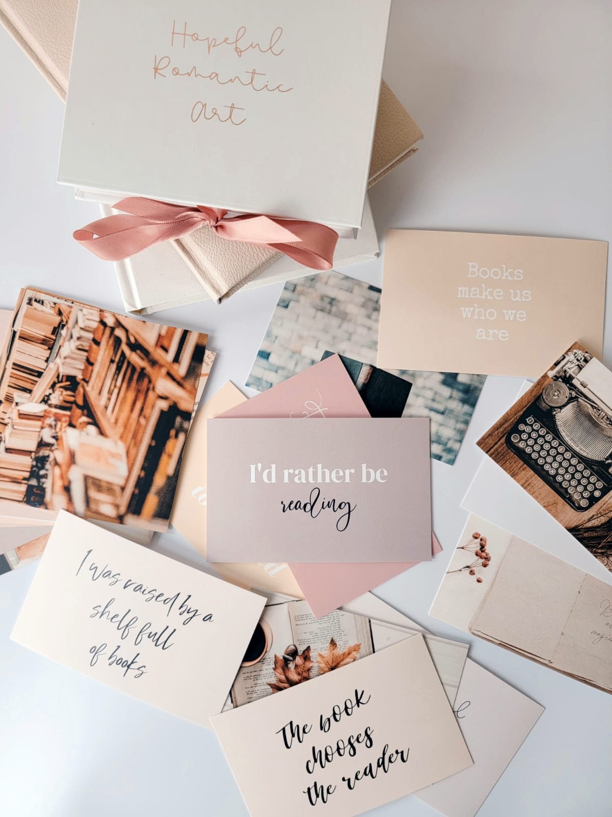 Bookish Vision Board Cards