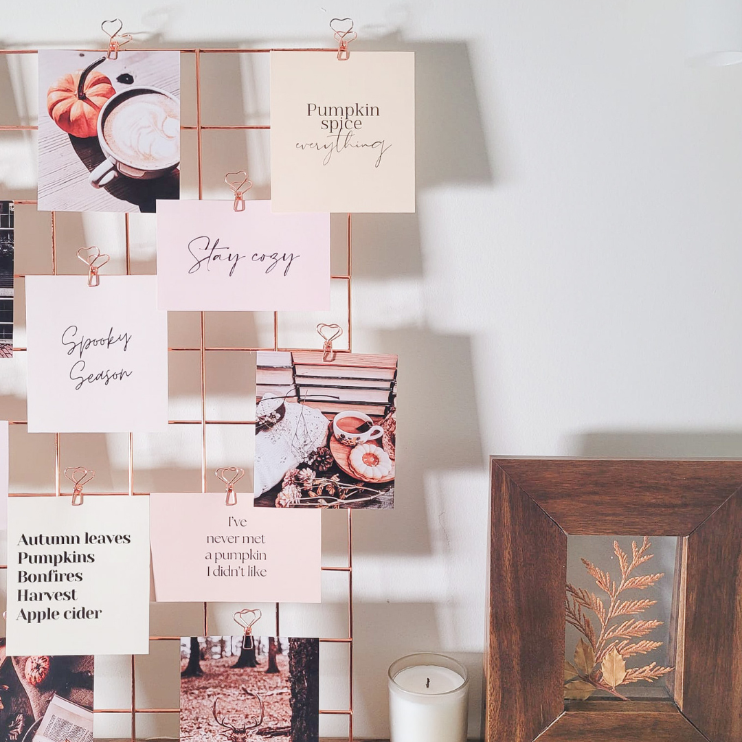 Autumn Mood Board Cards
