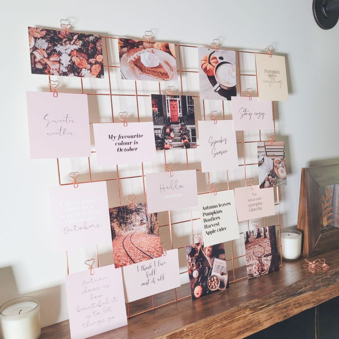 Autumn Mood Board Cards