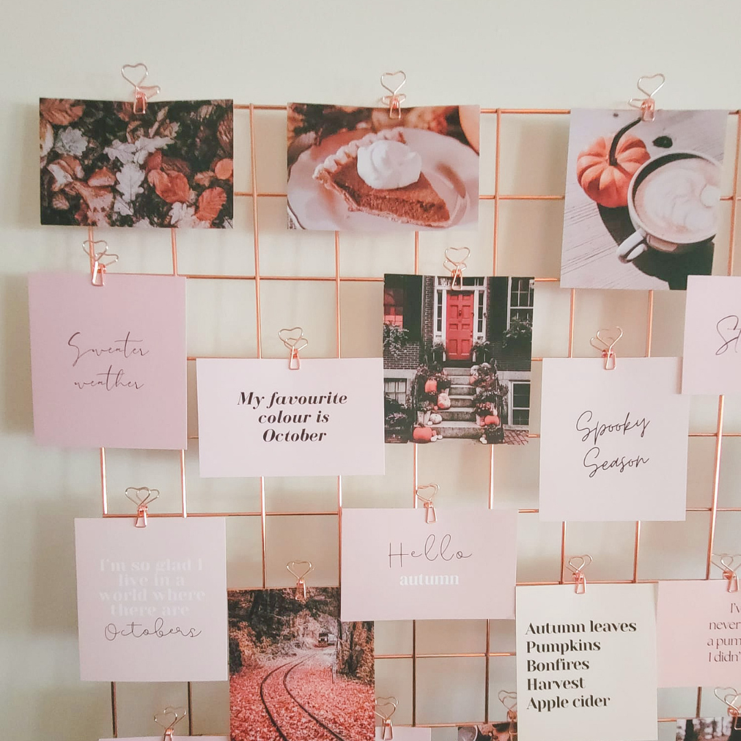 Autumn Mood Board Cards