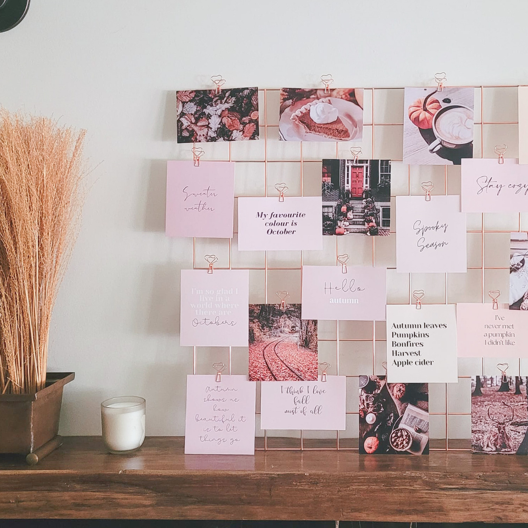 Autumn Mood Board Cards