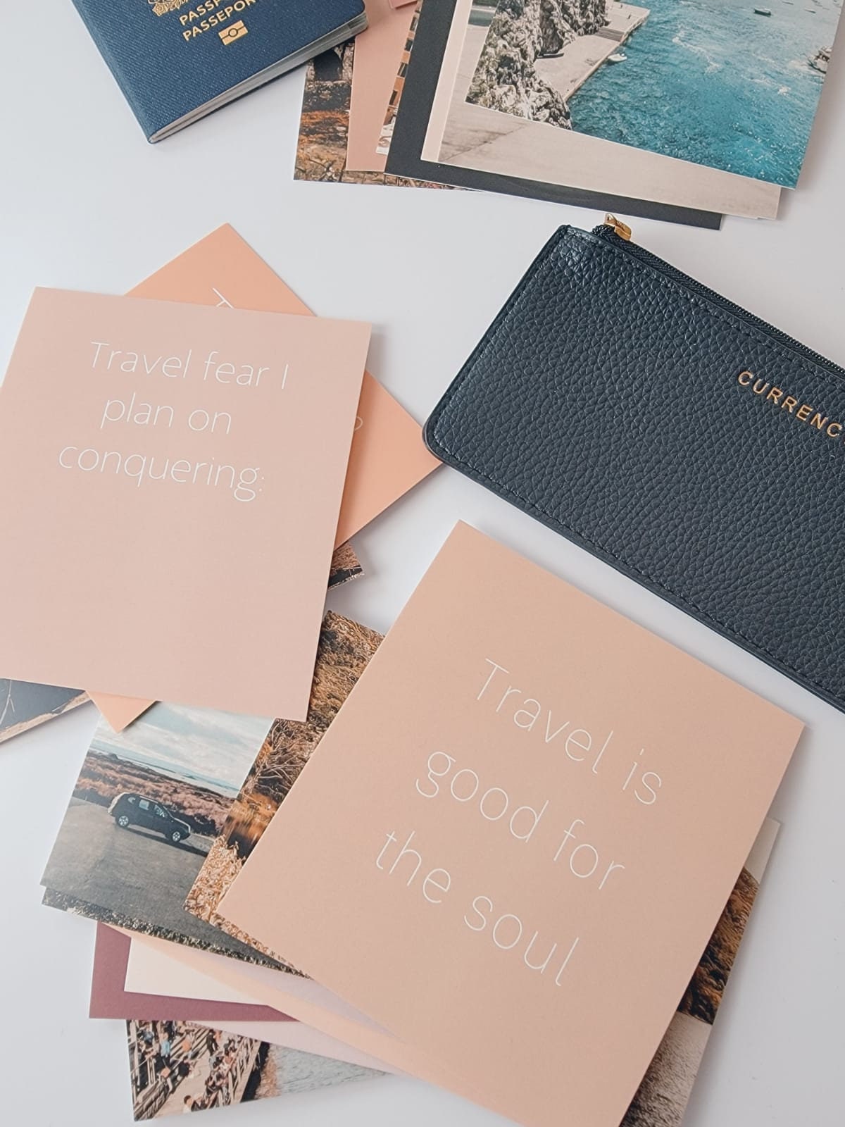 Travel Vision Board Cards
