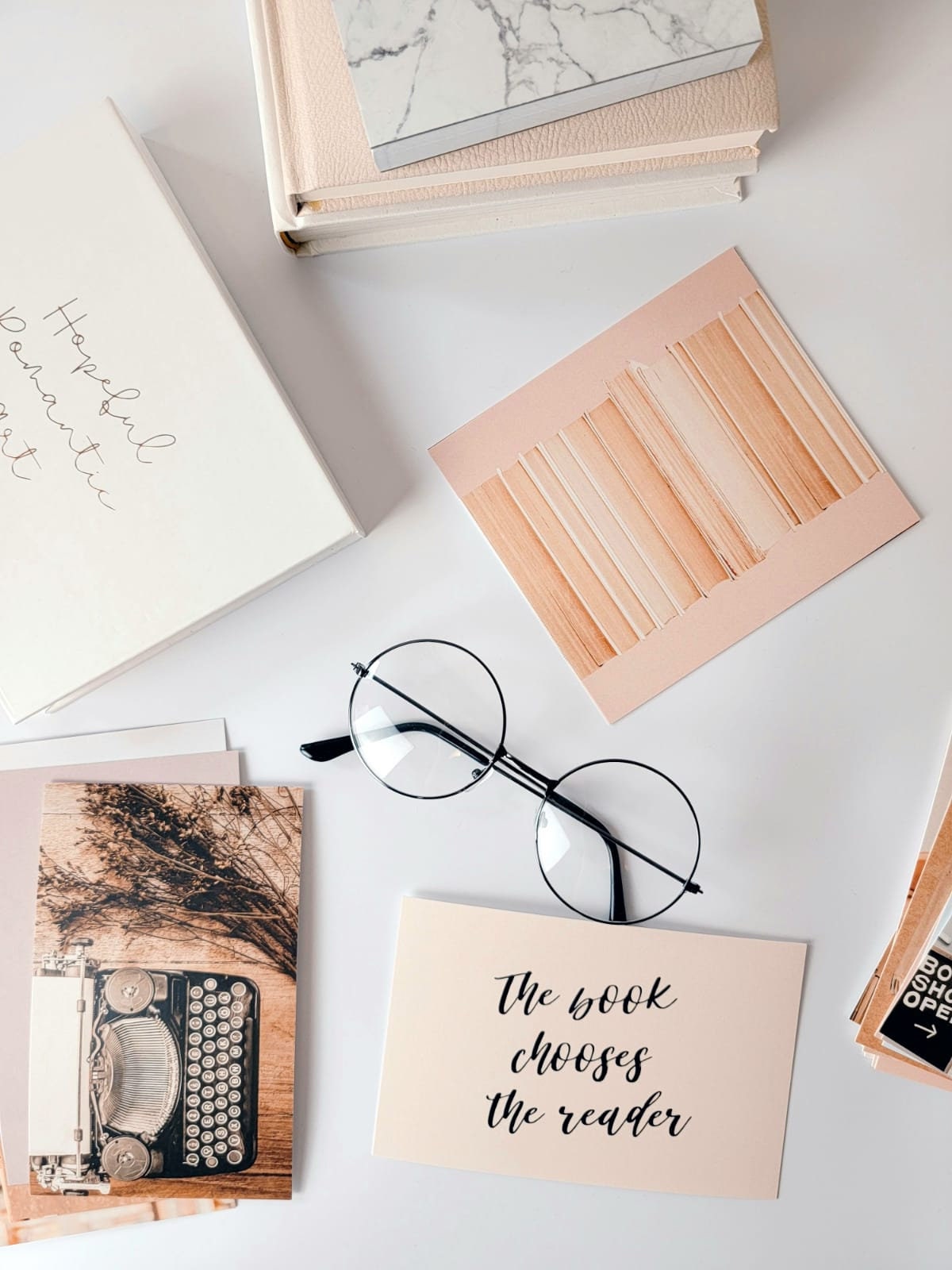 Bookish Vision Board Cards