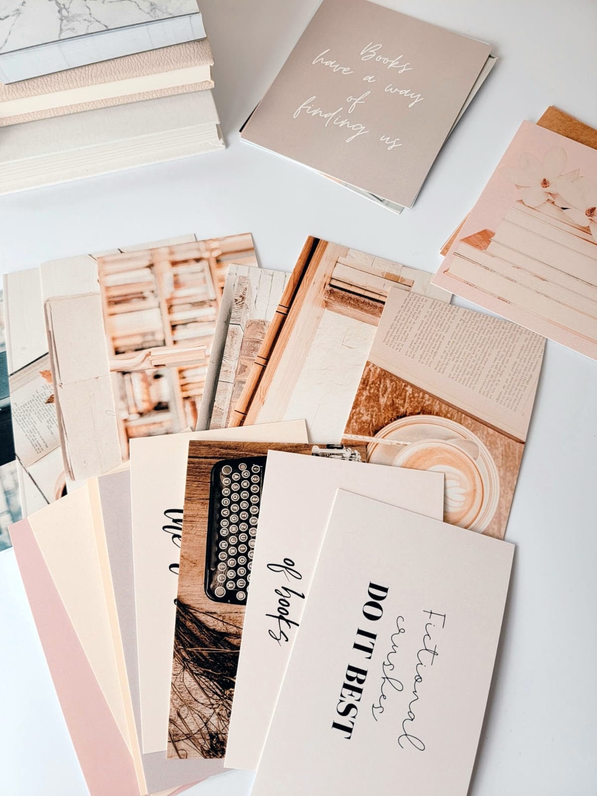 Bookish Vision Board Cards