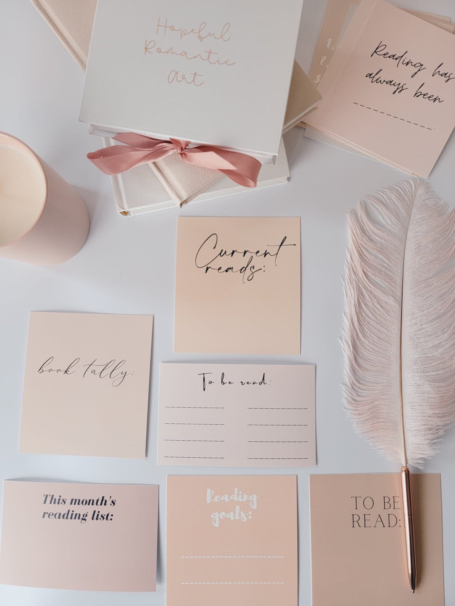 Reading Tracker Cards