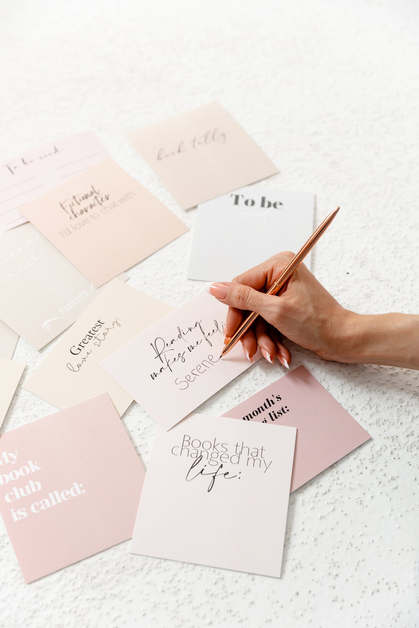 Reading Tracker Cards