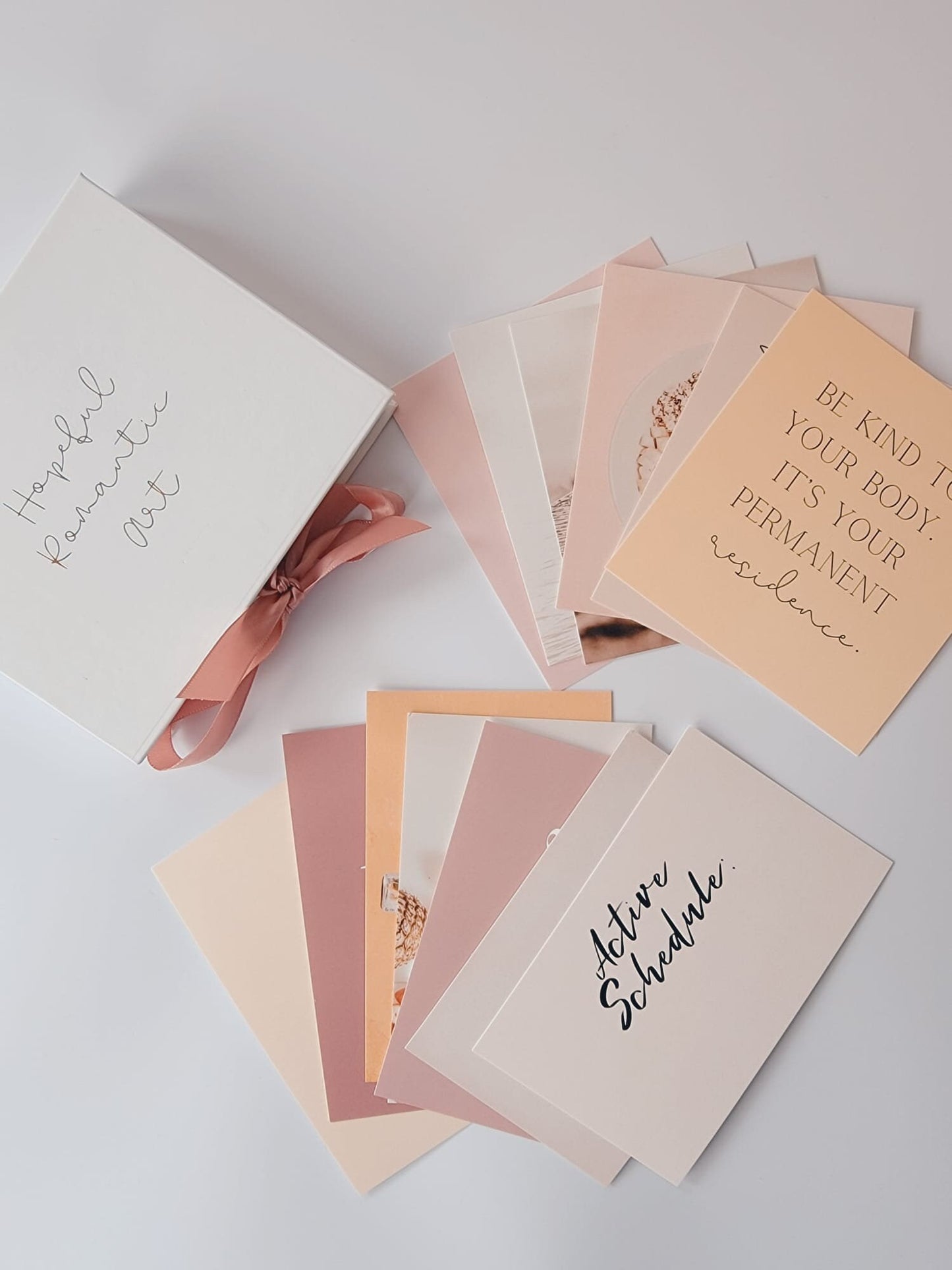Fitness Vision Board Cards