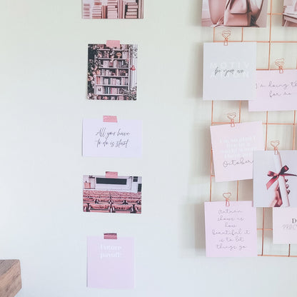 Study Vision Board Cards