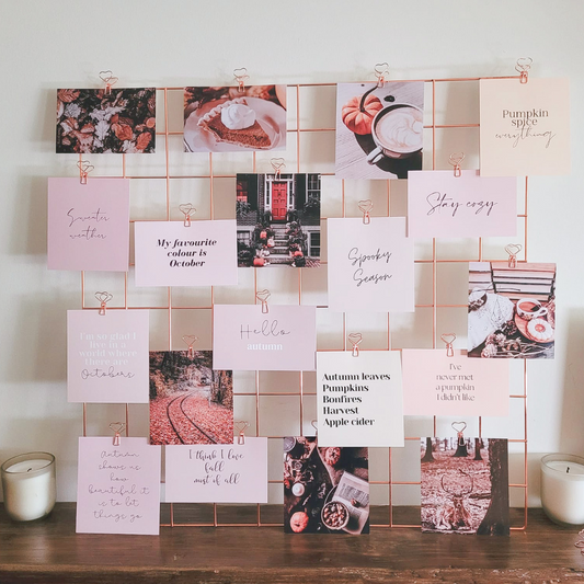 Autumn Mood Board Cards