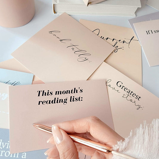 Reading Tracker Cards