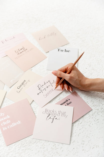 Reading Tracker Cards