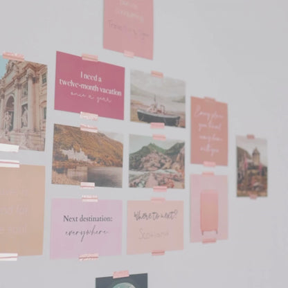 Travel Vision Board Cards