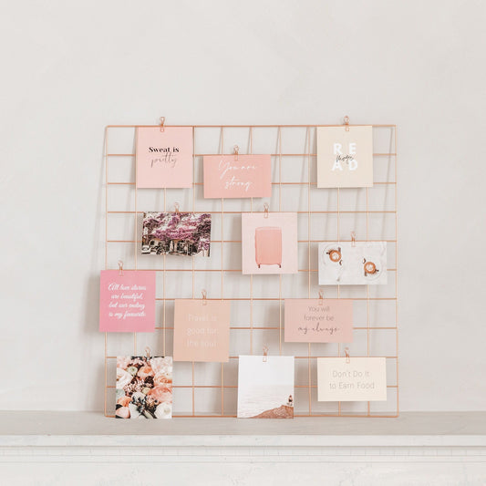 Vision board cards bundle with two card sets and 60 quote and image cards