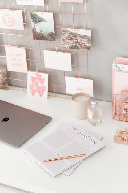 Vision board starter kit packaging, handmade in Canada